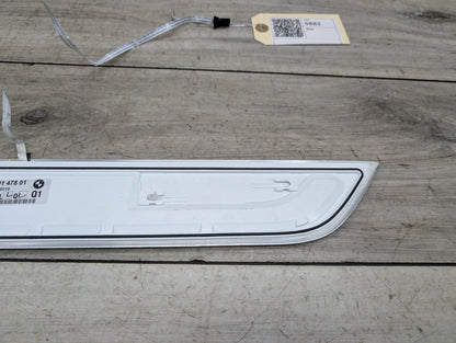 2016 BMW 750Li G12- Front Left or Right Door Sill Scuff Plate Entrance PN: 7991478