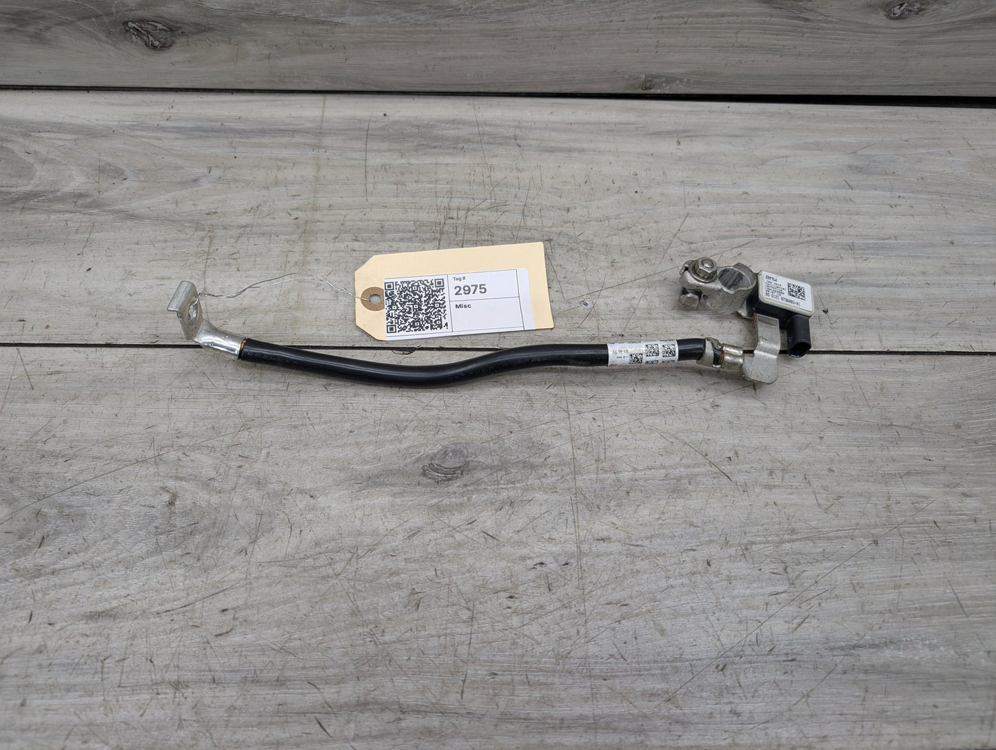 OEM BMW G01 G02 G11 G12 G30 F97 F98 750 X3 X4 Negative Battery Cable Wire Sensor