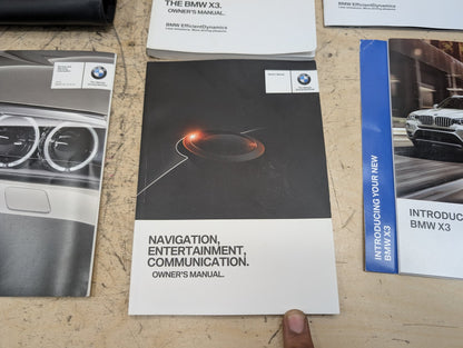 2011-2016 BMW X3 F25 - Owners Instruction Manual Book SET PN: 2285793