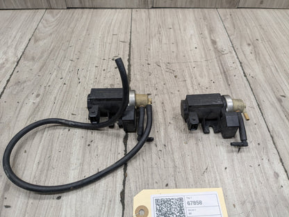 07-10 OEM BMW E82 E92 N54 Turbo Charger Air Pressure Boost Solenoid Valve SET