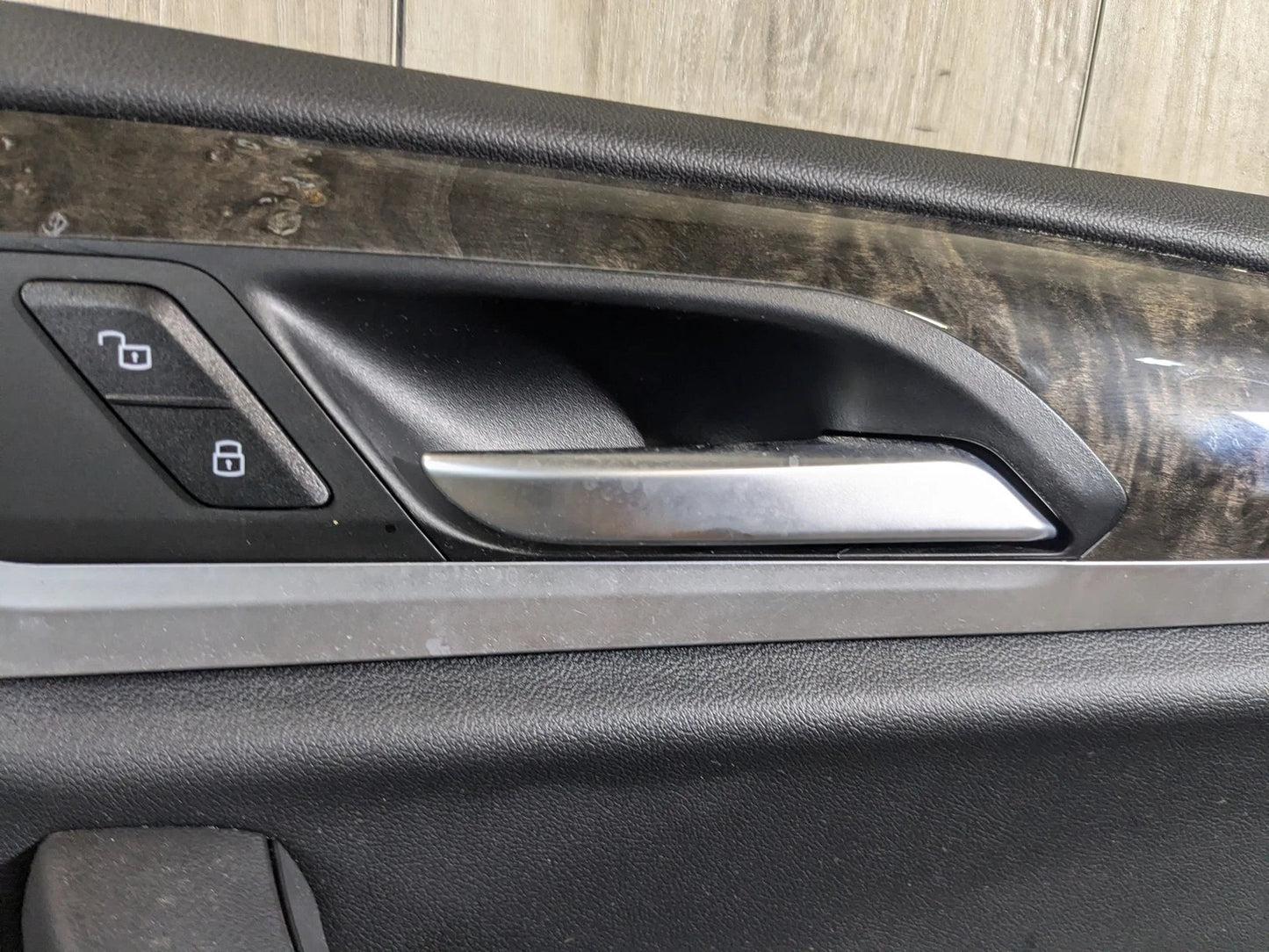 OEM BMW G01 X3 FRONT Right Passenger Interior Door Panel Card Trim Cover Black