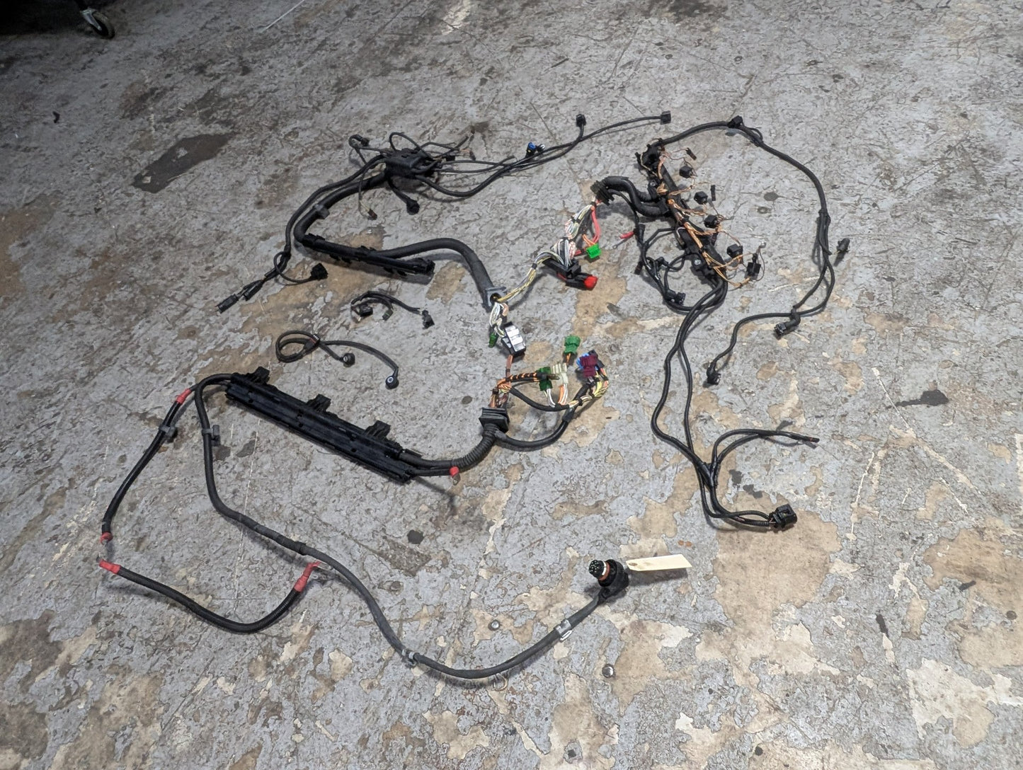 2007-2013 BMW E93 335i N54B30A Engine Motor Wiring Wire Harness 7543924