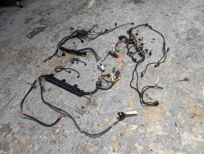 2007-2013 BMW E93 335i N54B30A Engine Motor Wiring Wire Harness 7543924