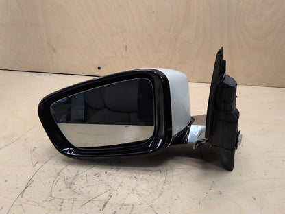 16-22 OEM BMW G12 740 Front Left Driver Side Mirror Heated w/ Camera White A96