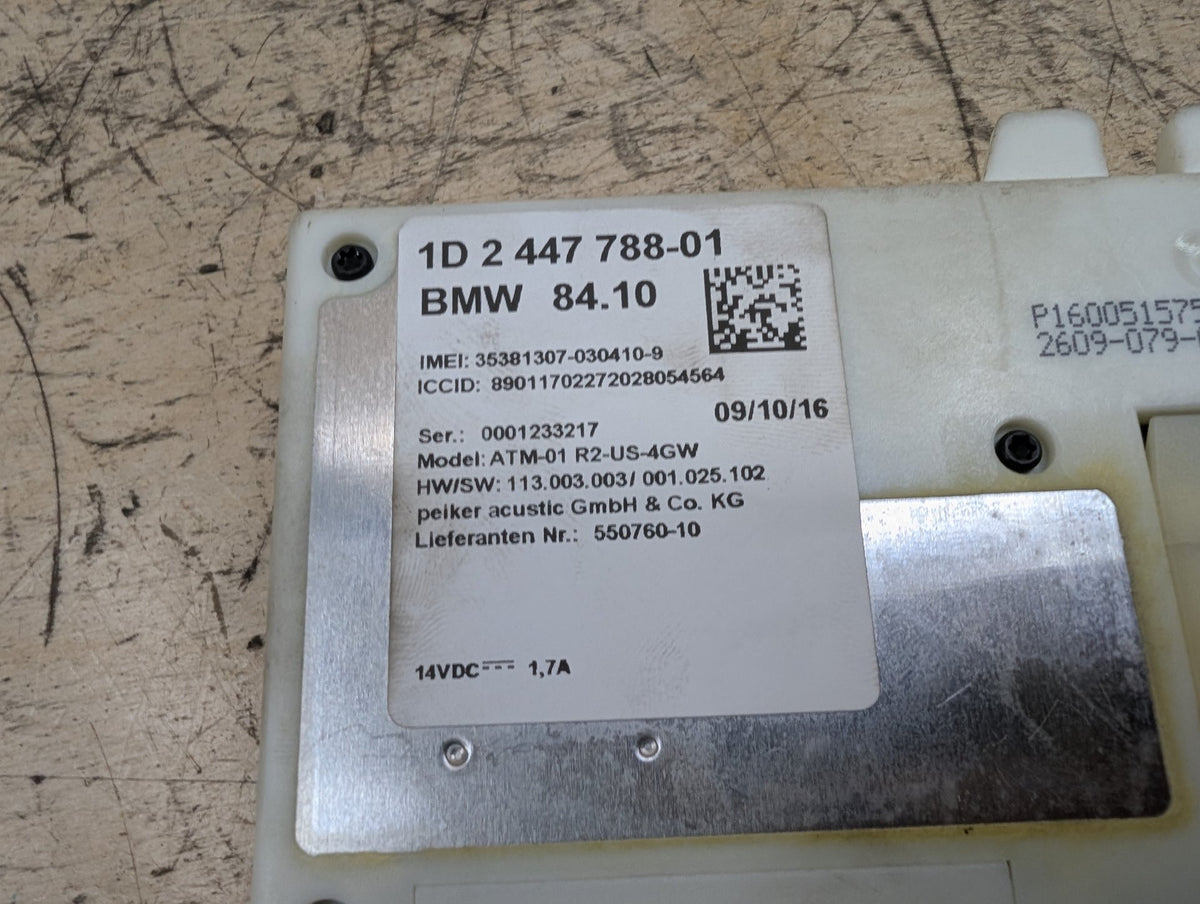 16-25 OEM BMW F15 F30 F36 F48 G01 G05 G12 G20 G30 Telematics Control Unit Module