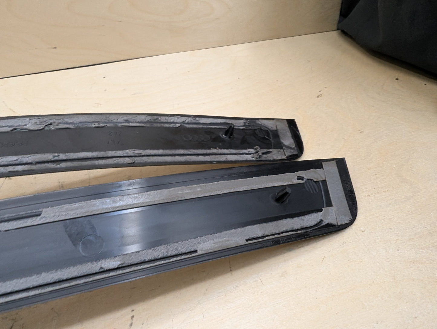 2011-2017 Audi RS5 8T Front Left Right Scuff Plate Door Sill SET 8T0853373