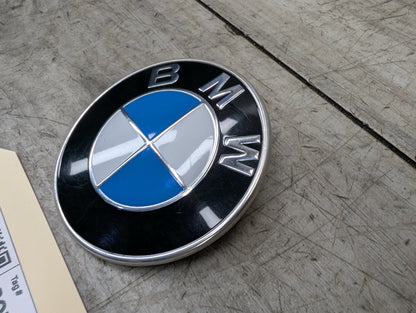 Genuine OEM BMW F39 F90 G20 G30 G80 M3 Bumper Hood Trunk Rear Round Emblem 74mm