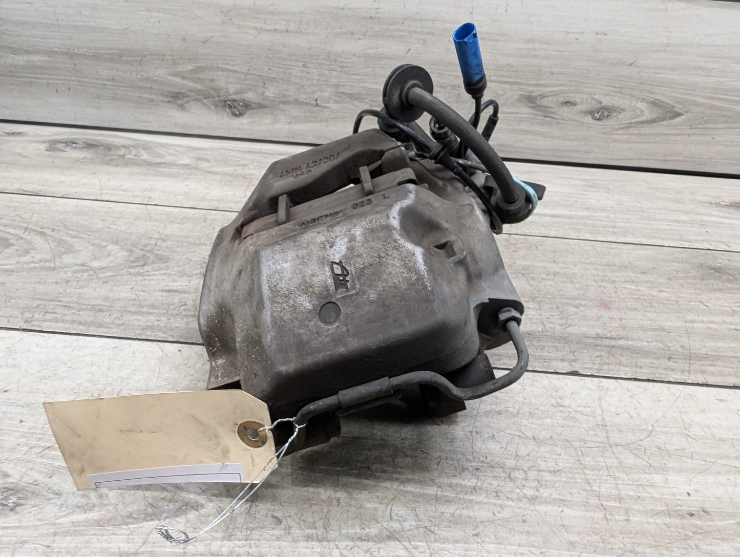 17-20 OEM BMW G11 G12 G30 540 740 750 Front Left Driver Brake Caliper Gray