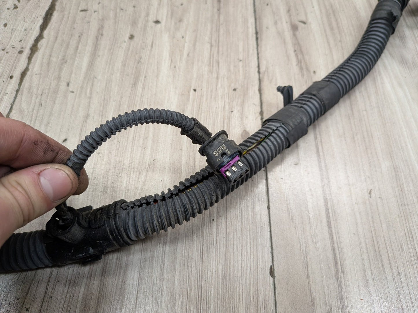 2015-2018 Audi Q3 8U Rear Bumper PDC Parking Sensor Wiring Wire Harness