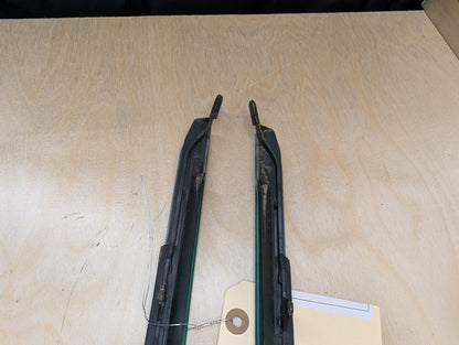 2015-2019 BMW X6 F16 Front Left Right Side Windshield Drip Trim Molding SET 7292407