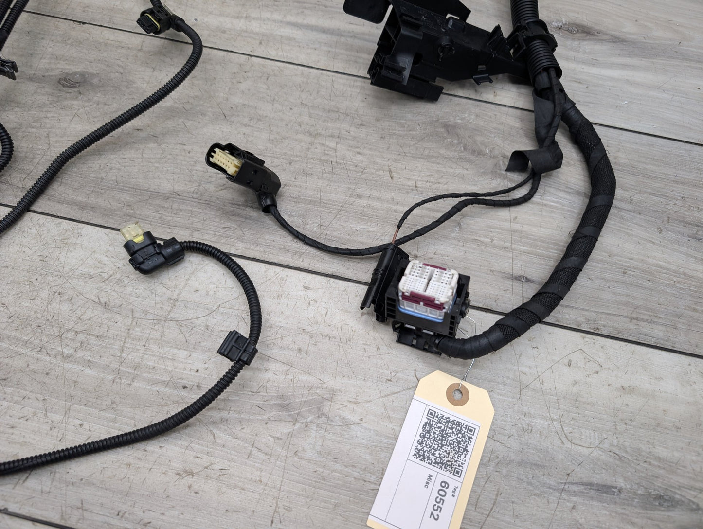 2017-2023 BMW G30 530i B46B20O0 Engine Motor Wiring Wire Harness 7639965