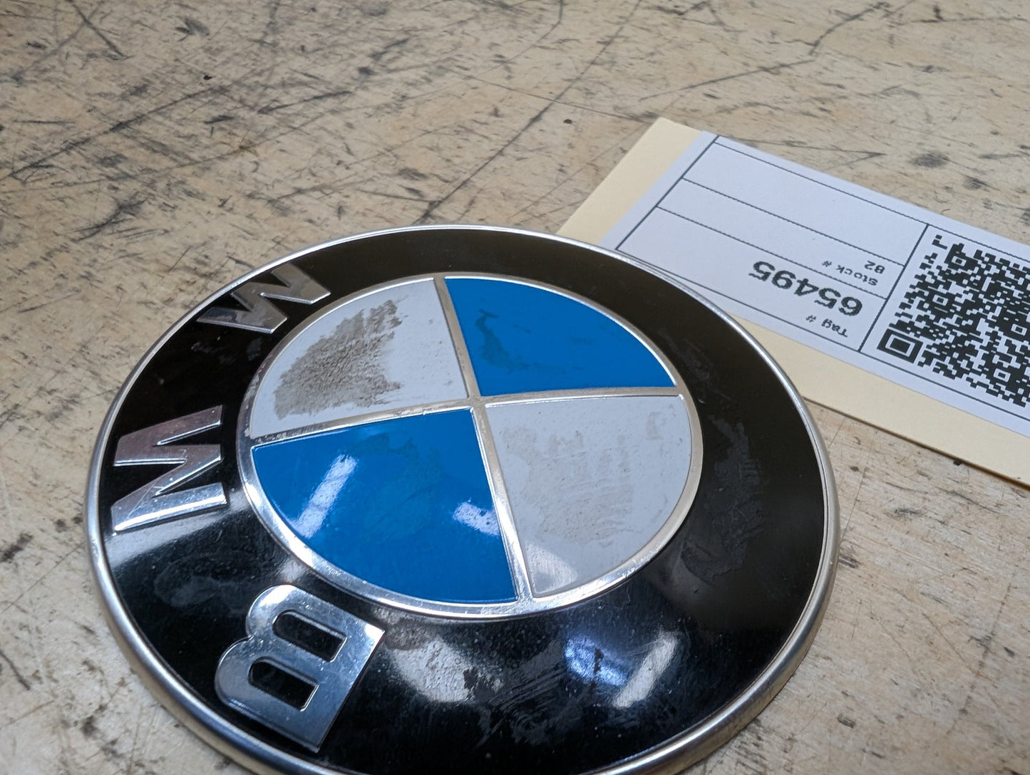 OEM BMW E85 F06 F10 F12 F13 Hood Trunk Emblem Badge Symbol Logo D=82 MM 7057794