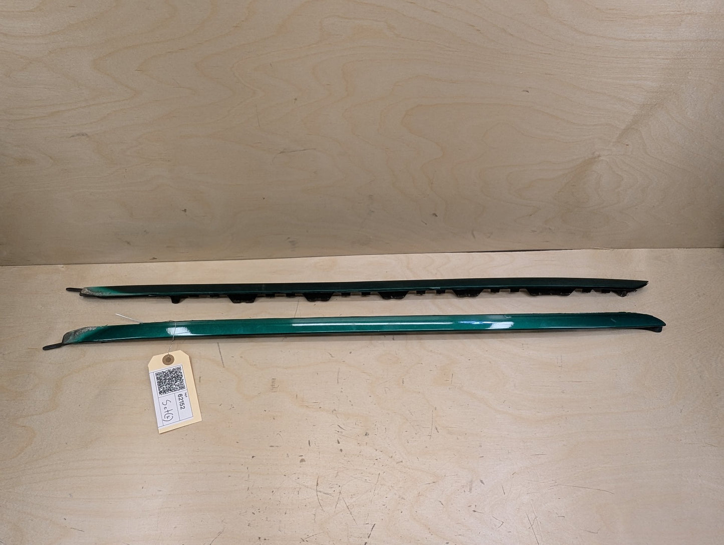 2015-2019 BMW X6 F16 Front Left Right Side Windshield Drip Trim Molding SET 7292407