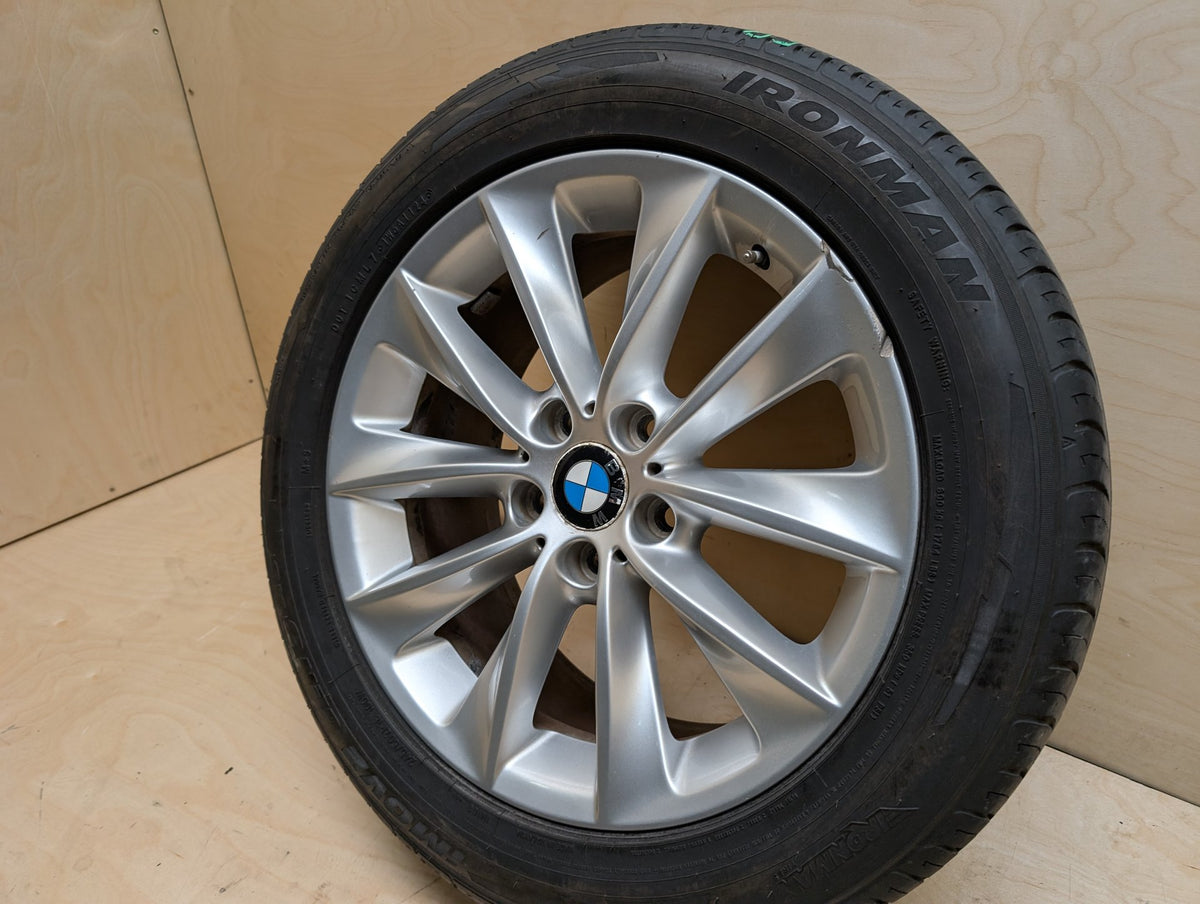 11-18 OEM BMW F25 F26 X3 X4 Alloy Rim Wheel 18x8" ET43 V Spoke Style 307
