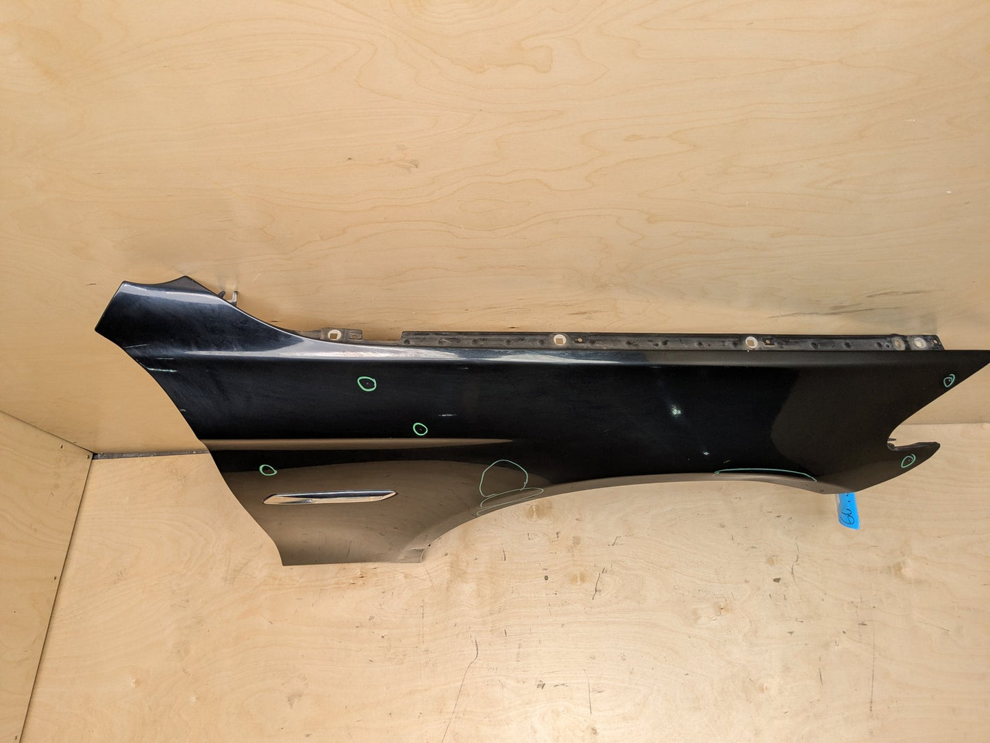 11-16 OEM BMW F10 528 535 550 Right Passenger Side Fender Panel Black 475
