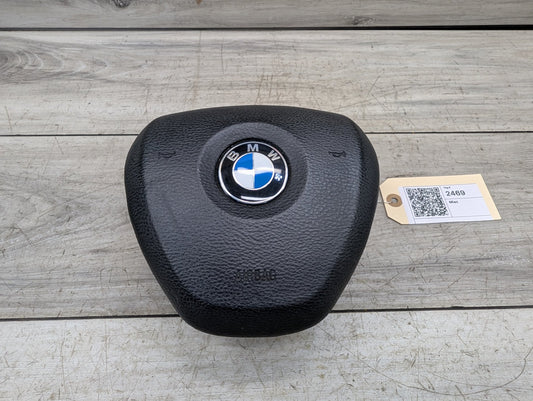 14-19 OEM BMW F15 F16 X5 X6 Front Driver Steering Wheel Airbag Air Bag Black