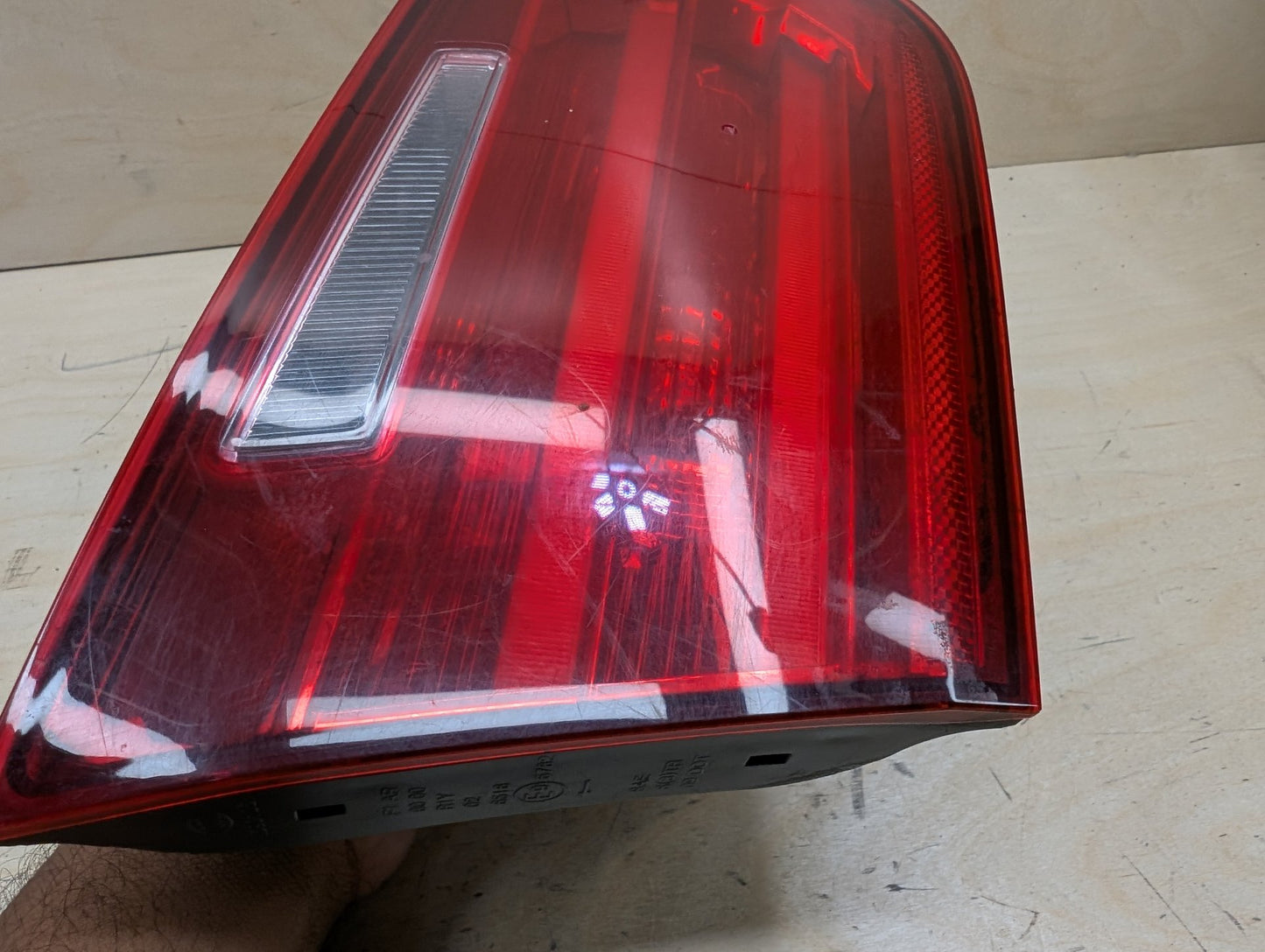 2012-2018 BMW 328i F30 Rear Left Driver Inner Tail Light 7372793