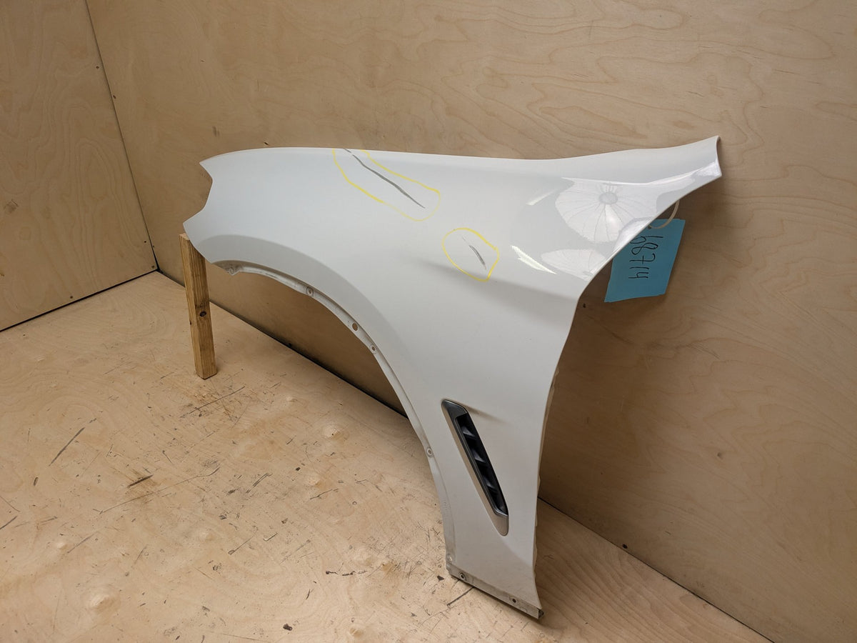 18-24 OEM BMW F97 F98 G01 G02 X3 X4 X3M Front Left Driver Fender Panel White 300