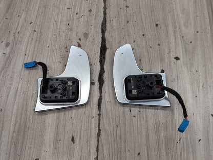 2016-2022 BMW 750i G12 Left Right Steering Wheel Paddle Shifter SET 9372496 OEM