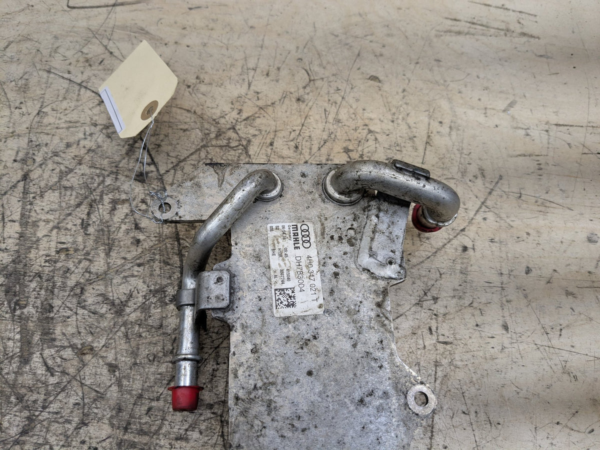 2012-2018 Audi A6 C7 Transmission Oil Cooler Heat Exchanger 4H0317021T OEM