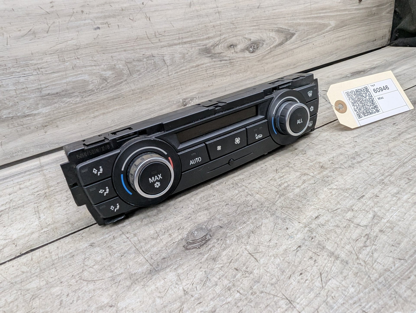 2011 BMW 328i E90 Front AC Heater Climate Control Switch 9248581