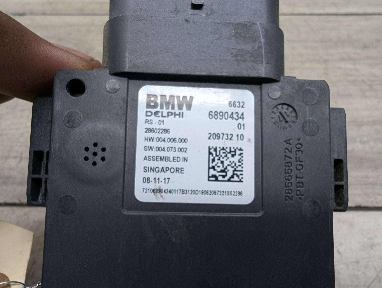16-20 OEM BMW G30 G32 G11 G12 F90 M5 Lane Change Warning Sensor Radar