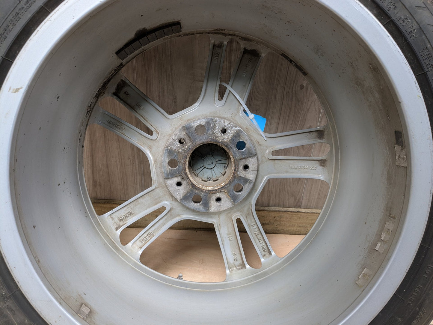 11-18 OEM BMW F25 F26 X3 X4 Wheel Rim 8,5JX19 ET:38 M Double Spoke 369 - 7844250
