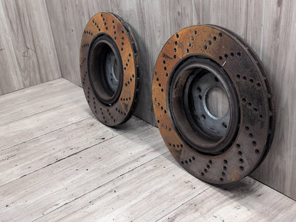 2004-2010 BMW M6 E64 Rear Left Right Brake Disc Rotors SET