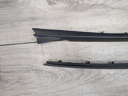 2021-2026 BMW 430i G22 Front Left Right Side Windshield Drip Trim Molding SET 7475009