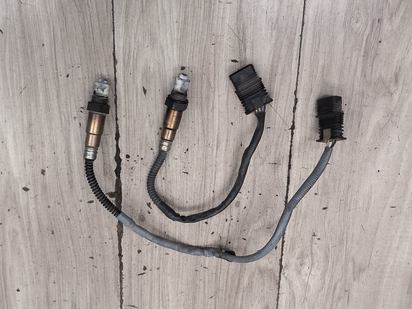 2012-2018 BMW 320i F30 Cat Catalytic Oxygen O2 Lambda Probe Sensors SET 7589121 PAIR