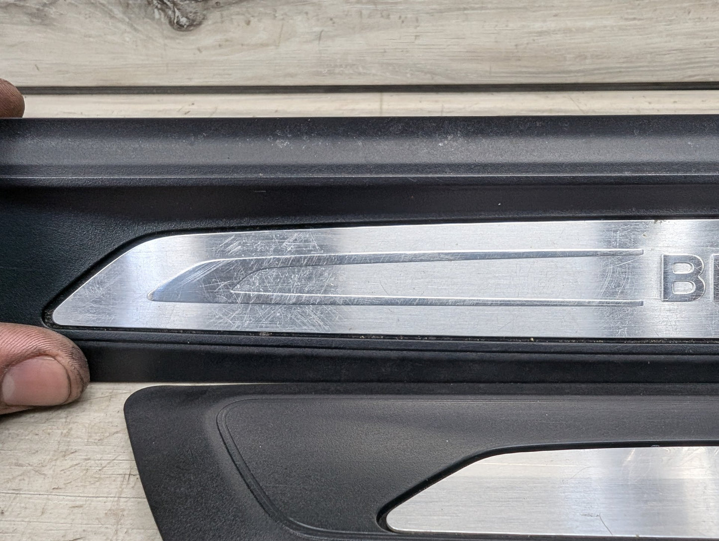 2014 - 2019 BMW 340 F34 Front Rear Left Right Scuff Plate Door Sill SET 7410460 B58B30M0