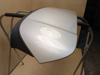 07-13 BMW X5 E70- Rear Trunk Liftgate Lid Spoiler Silver 354 PN: 7157689