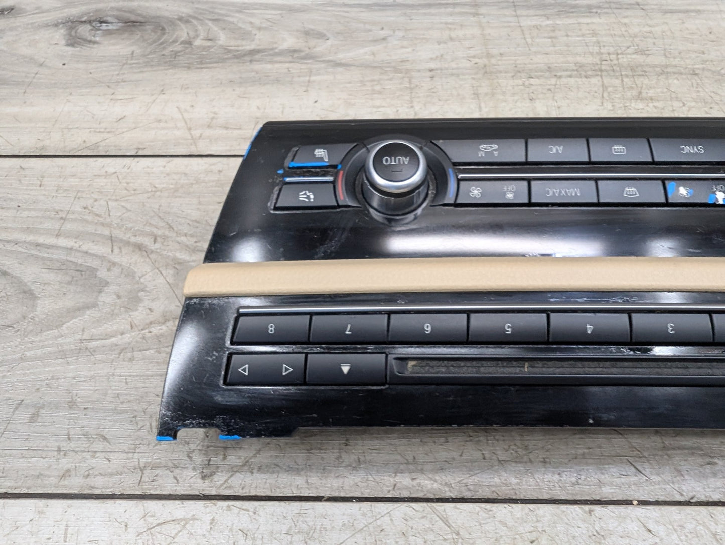 *11-16 OEM BMW F10 535 M5 AC Switch Heater Control Panel Radio Media Buttons