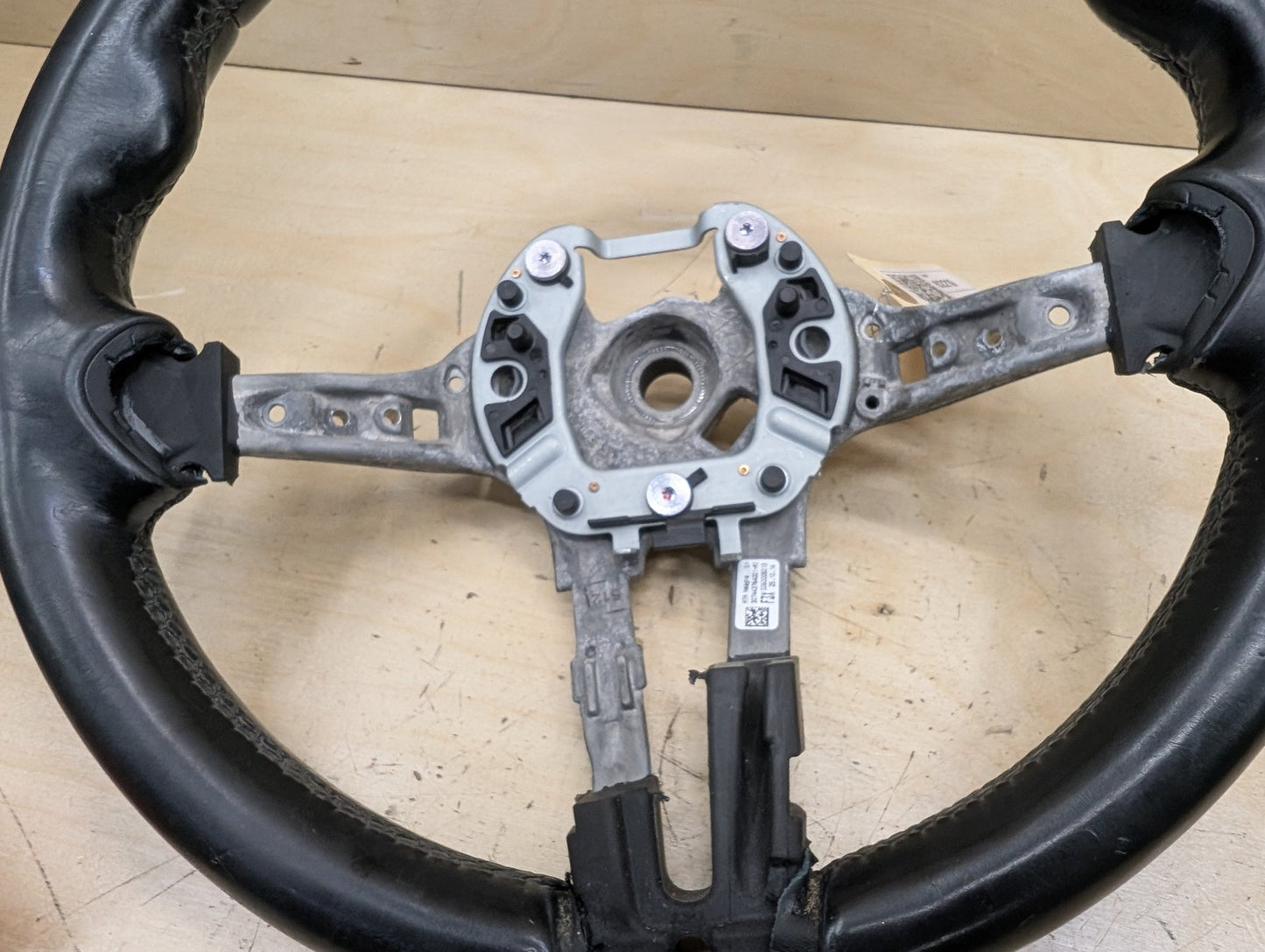 2012-2018 BMW 335i F30 Steering Wheel Bare 7848338