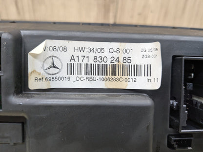 2009-2011 Mercedes-Benz SLK-Class R171 Front AC Heater Climate Control Switch A1718302485 OEM