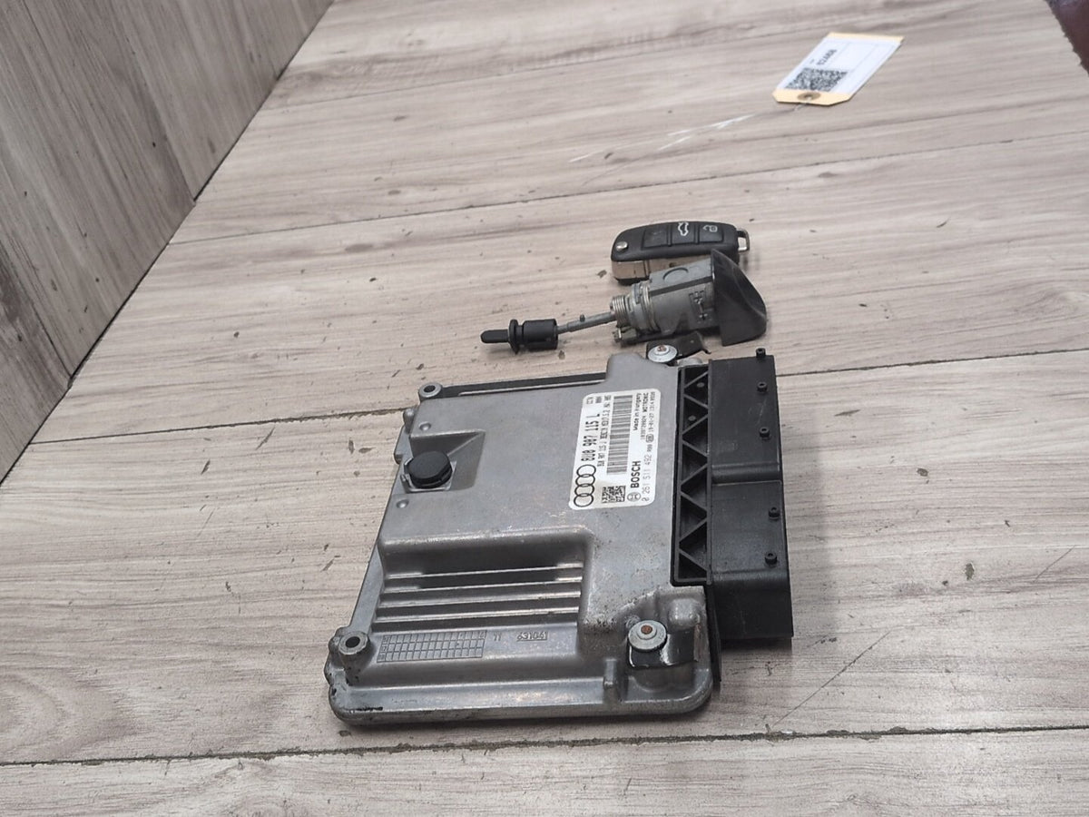 2015-2018 Audi Q3 8U - Engine Motor ECU DME Computer w/ Cas & Key SET PN: 8U0907115L
