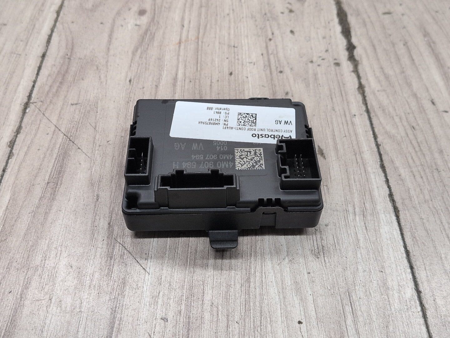 2018-2023 Audi S4 B9 Roof Sun Roof Control Module 4M0907594H