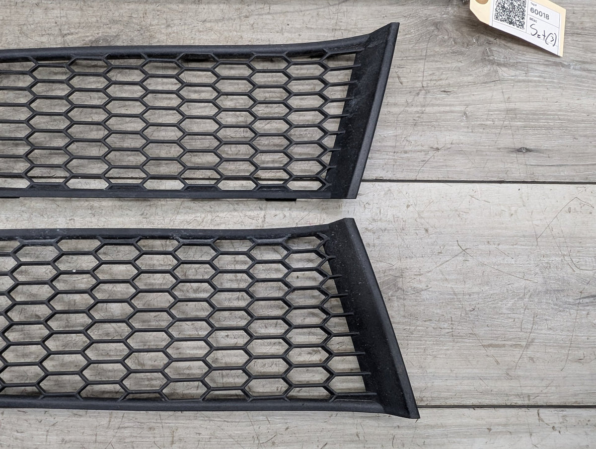 2009-2015 BMW 750Li F02 Front Left Right Center Bumper Cover Grilles SET 7903674 OEM