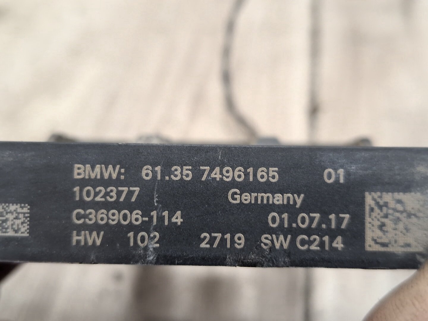 OEM BMW G30 G12 F90 M5 F48 X1 G01 X3 Control Unit Smart Opener Module w/ Sensor
