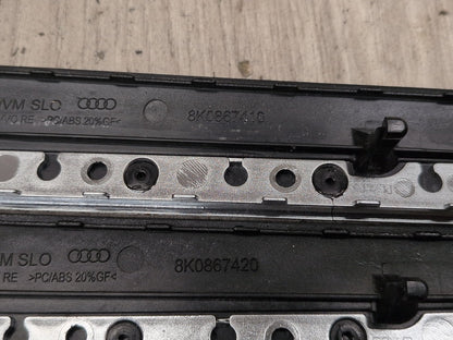 2010-2016 Audi S4 B8 Front Rear Left Right Interior Door Panel Trims SET 8K0867409 OEM