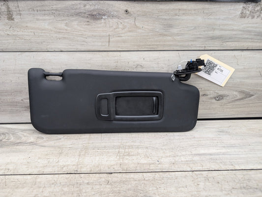 18-21 OEM BMW G01 G02 F97 F98 Right Passenger Side Sun Visor Anthracite Black