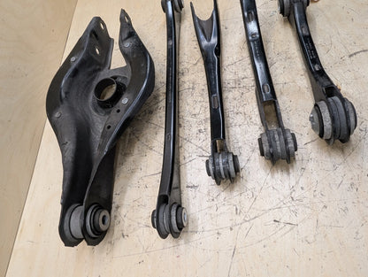19-26 OEM BMW G20 G22 G23 G26 G42 Rear Left Driver Upper Lower Control Arm SET