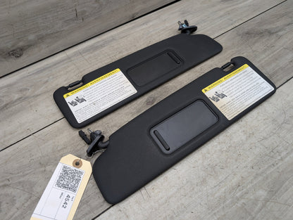 2008 - 2017 Audi S5 8T Front Left Right Sun Visor SET 8H0857551Q