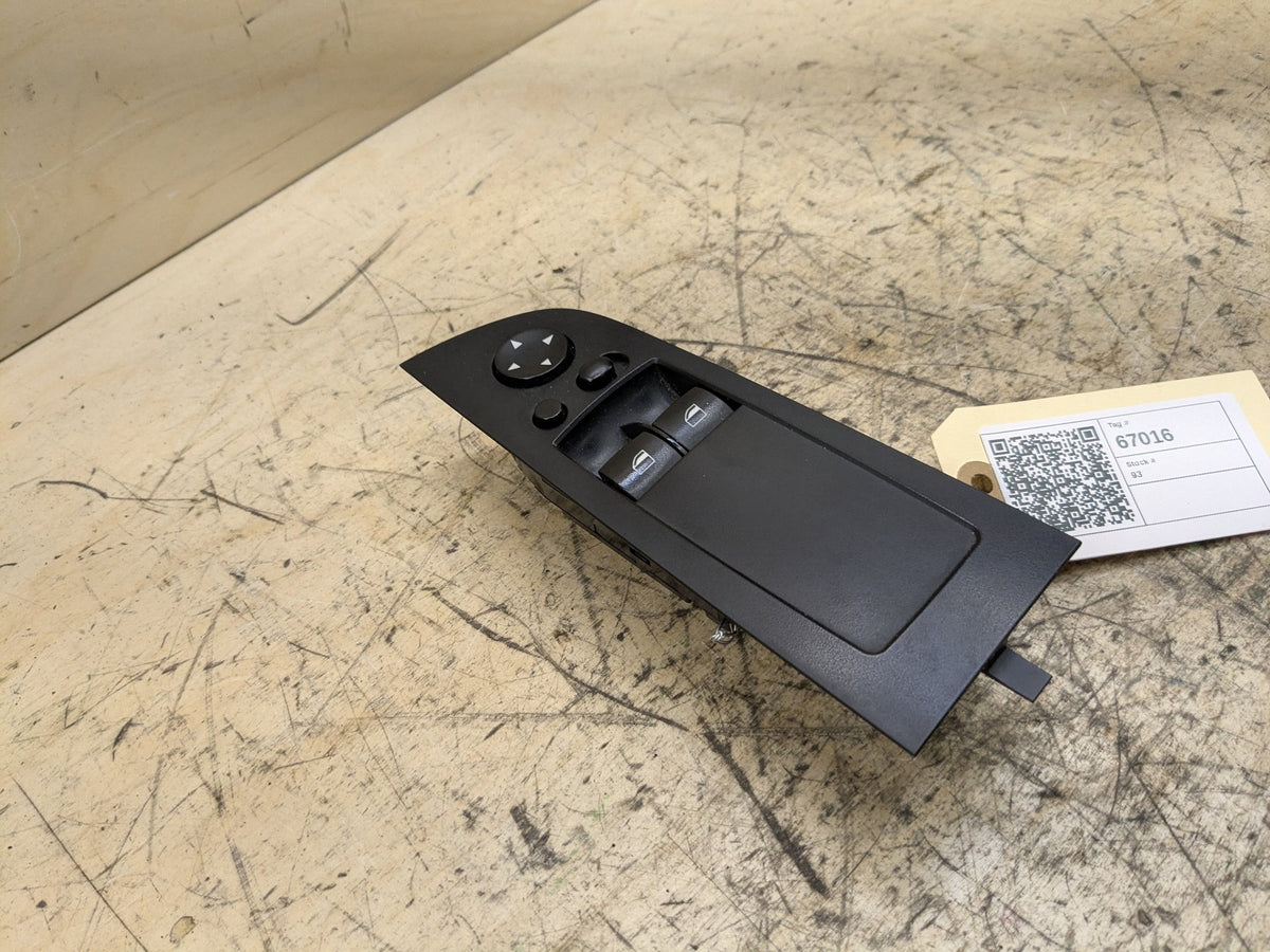 07-13 OEM BMW E92 328 335 M3 Coupe Front Driver Left Main Window Switch Black
