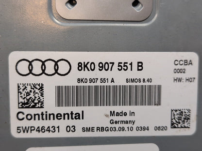 2010-2016 Audi B8 S4 CCBA Engine Motor ECU DME Computer Module 8K0907551B