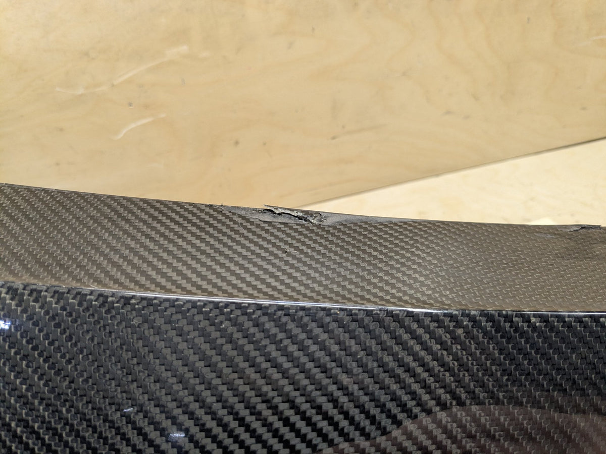 2012-2018 Audi A6 C7 Liftgate Trunk Lid Spoiler CARBON FIBER