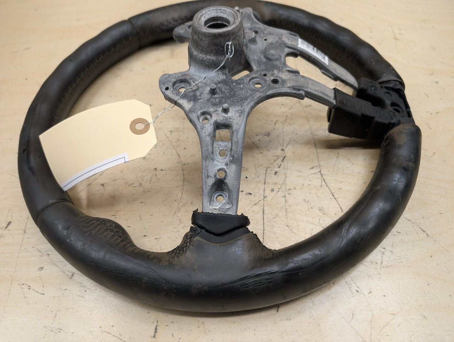 2012-2018 BMW 328i F30 Steering Wheel Bare 7443764
