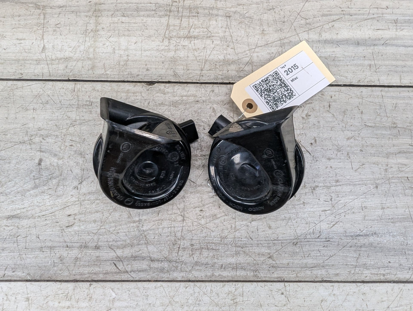 2011 - 2016 BMW 528i F10 Alarm Horns SET 7279781 N20B20O0