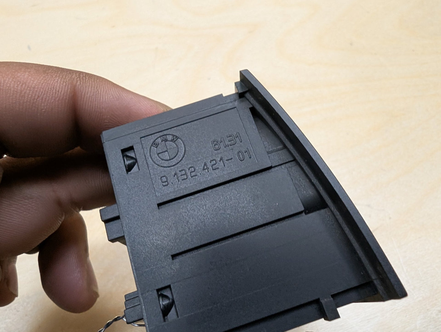 04-13 OEM BMW E90 E92 E93 Center Door Lock Hazard Warning Flasher Control Switch