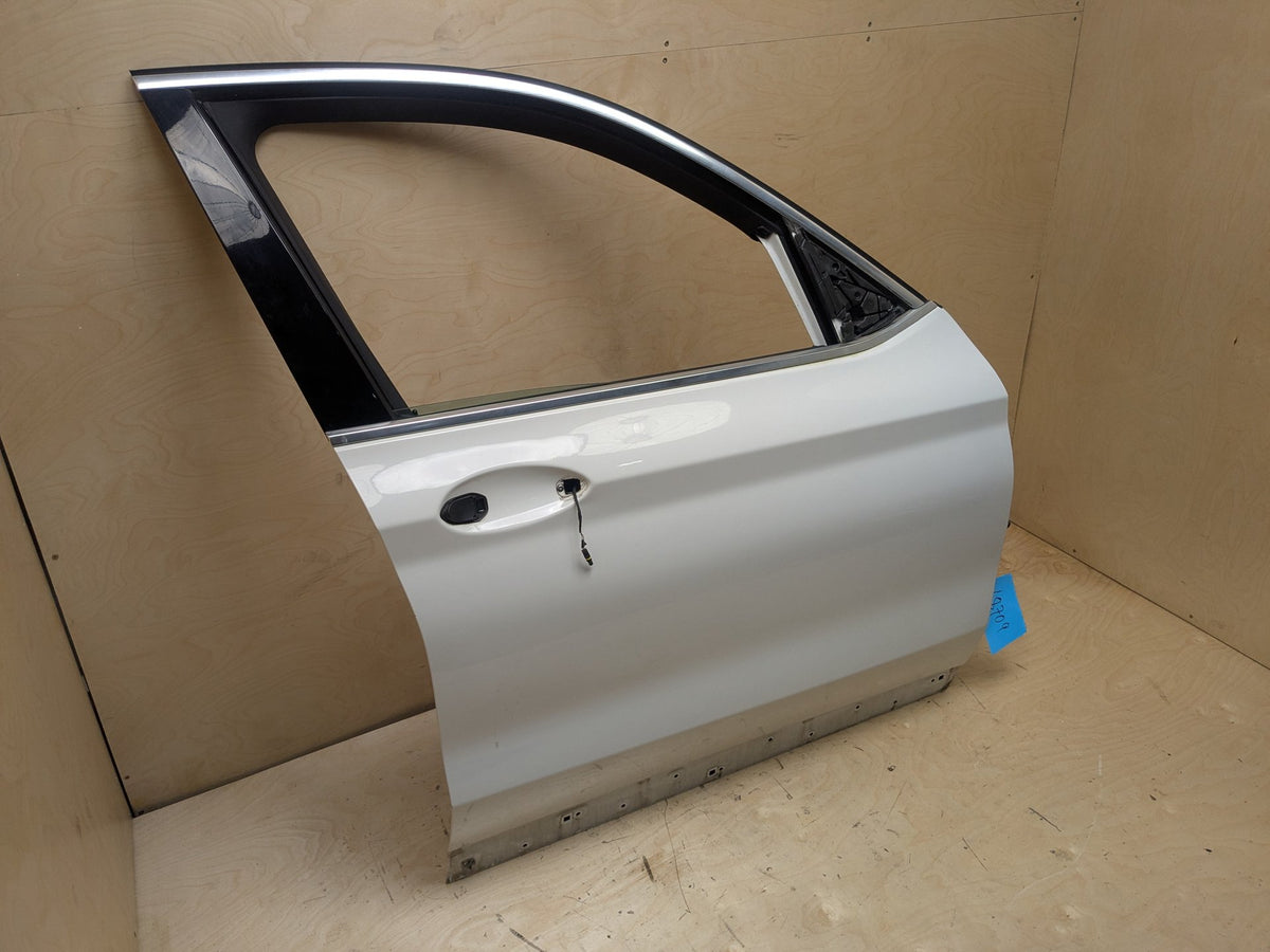 18-24 OEM BMW F97 G01 X3 X3M Front Right Passenger Door Shell Panel White 300